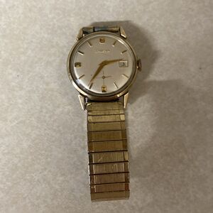 Vintage Bulova 10k RGP Men’s Wristwatch Stretch Band